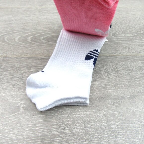 Adidas Active No Show Socks Womens Size Large (6 Pairs) Multi Color Pack NEW - Picture 10 of 13